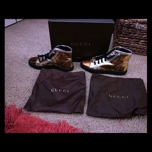 Gucci high top sneakers